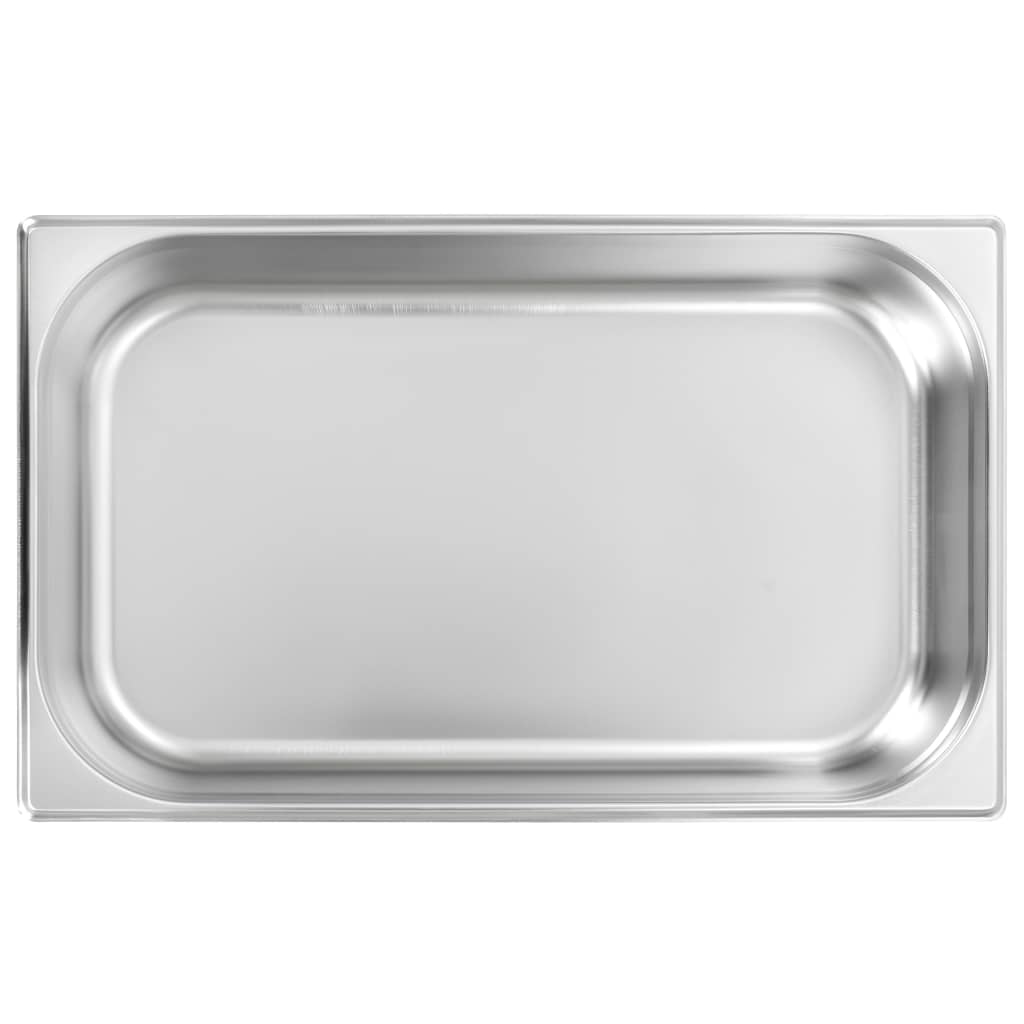Λεκάνες Gastronorm 4 τεμ. GN 1/1 100 χιλ. από Ανοξείδωτο Ατσάλι - Pakobazaar