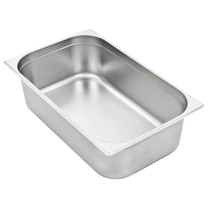 Λεκάνες Gastronorm 2 τεμ. GN 1/1 150 χιλ. από Ανοξείδωτο Ατσάλι - Pakobazaar