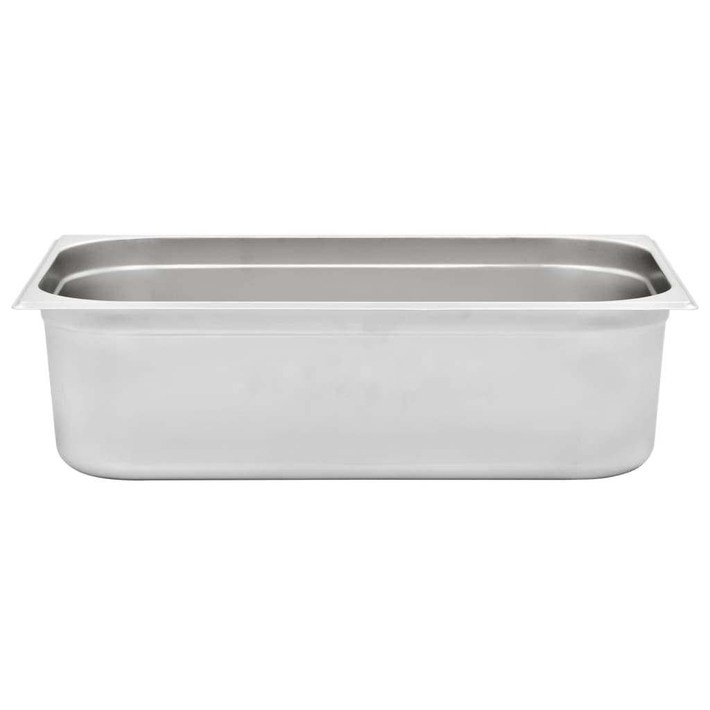 Λεκάνες Gastronorm 2 τεμ. GN 1/1 150 χιλ. από Ανοξείδωτο Ατσάλι - Pakobazaar