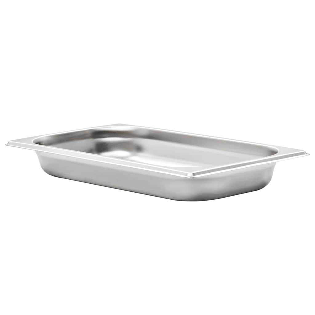 Λεκάνες Gastronorm 12 τεμ. GN 1/3 40 χιλ. από Ανοξείδωτο Ατσάλι - Pakobazaar