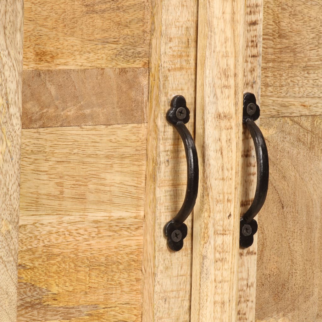 Βιβλιοθήκη 50 x 30 x 180 εκ. από Μασίφ Ξύλο Μάνγκο - Pakobazaar