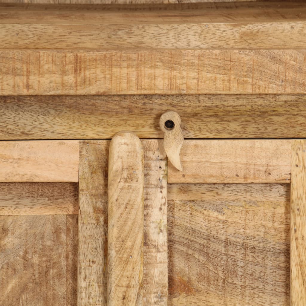 Βιβλιοθήκη 50 x 30 x 180 εκ. από Μασίφ Ξύλο Μάνγκο - Pakobazaar