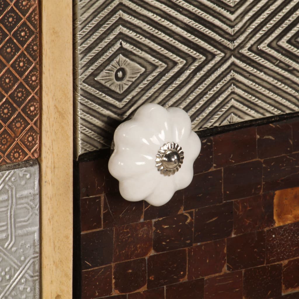 Μπουφές 120 x 30 x 75 εκ. από Μασίφ Ξύλο Μάνγκο - PAKOBAZAAR