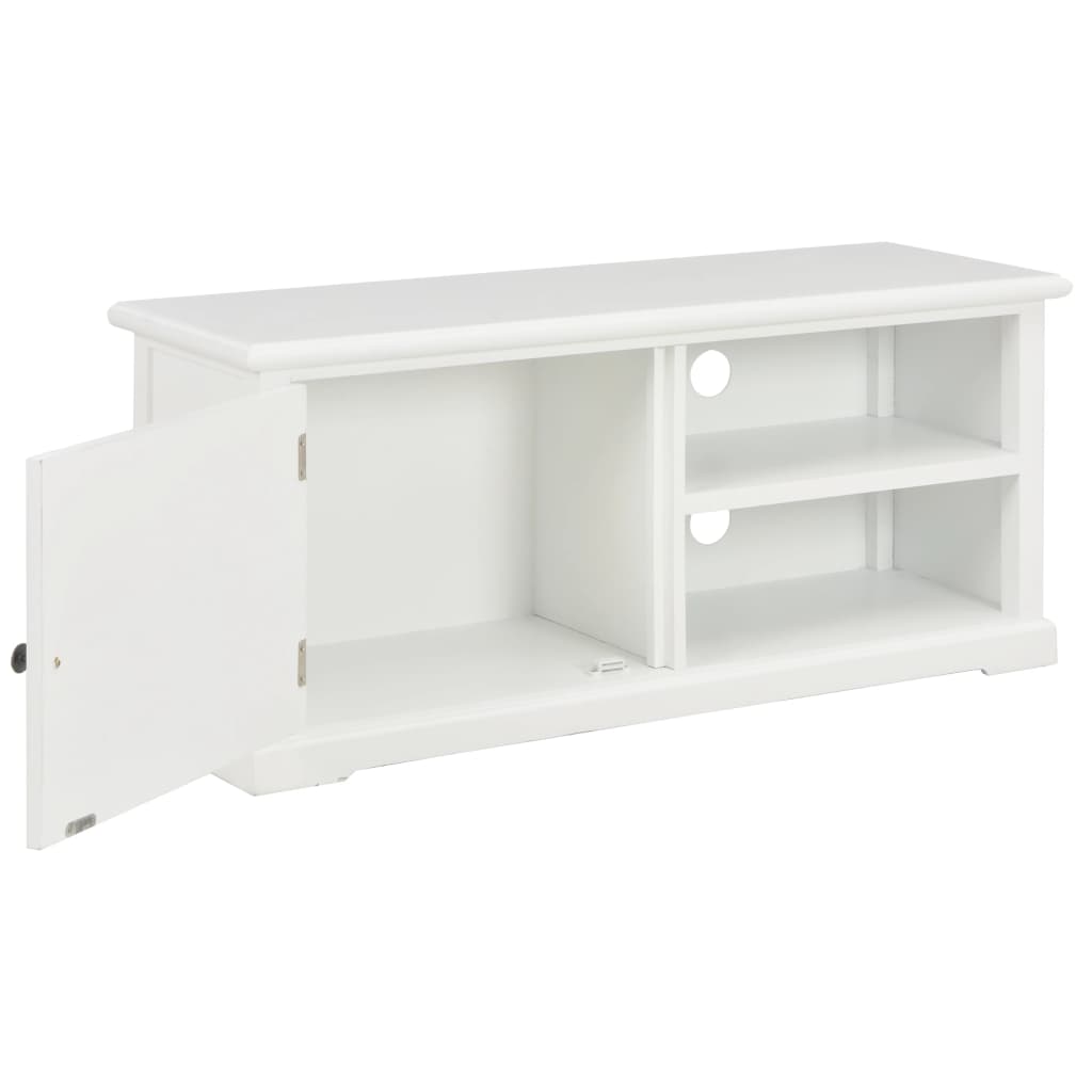 Έπιπλο Τηλεόρασης Λευκό 90 x 30 x 40 εκ. Ξύλινο - PAKOBAZAAR