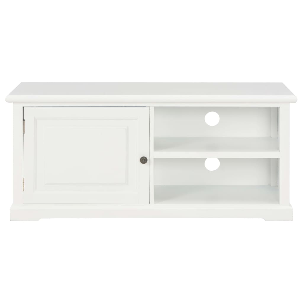 Έπιπλο Τηλεόρασης Λευκό 90 x 30 x 40 εκ. Ξύλινο - PAKOBAZAAR