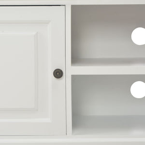Έπιπλο Τηλεόρασης Λευκό 90 x 30 x 40 εκ. Ξύλινο