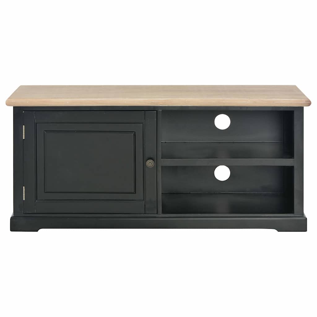 Έπιπλο Τηλεόρασης Μαύρο 90 x 30 x 40 εκ. Ξύλινο