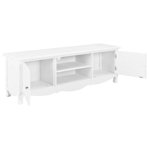 Έπιπλο Τηλεόρασης Λευκό 120 x 30 x 40 εκ. από Ξύλο - Pakobazaar