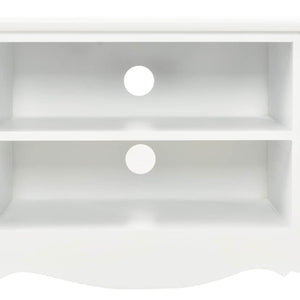 Έπιπλο Τηλεόρασης Λευκό 120 x 30 x 40 εκ. από Ξύλο - Pakobazaar