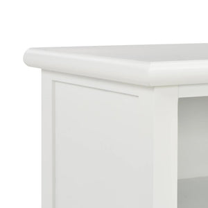 Έπιπλο Τηλεόρασης Λευκό 120 x 30 x 40 εκ. από Ξύλο