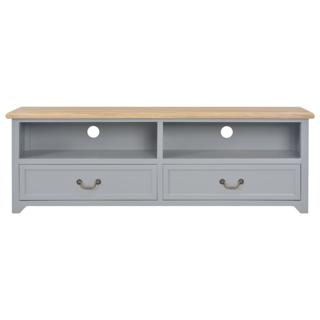 Έπιπλο Τηλεόρασης Γκρι 120 x 30 x 40 εκ. Ξύλινο - Pakobazaar
