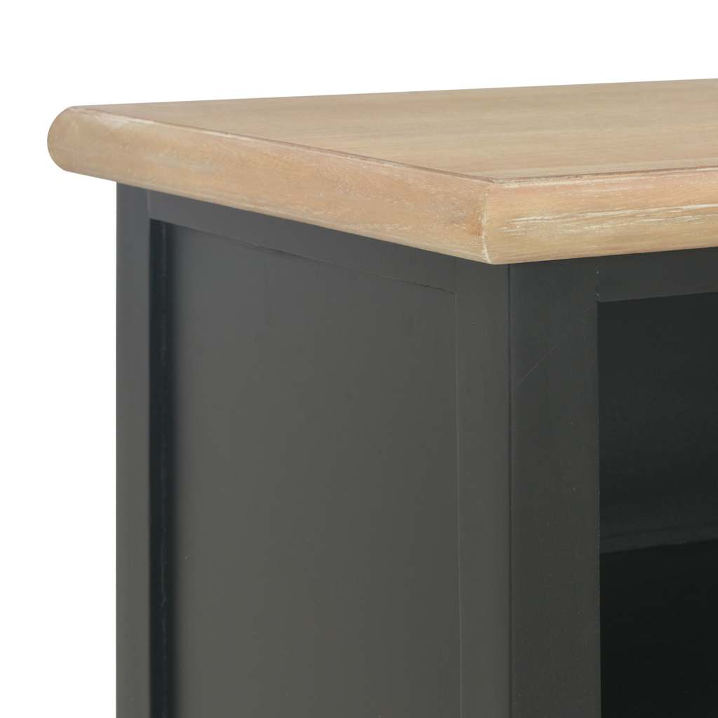 Έπιπλο Τηλεόρασης Μαύρο 120 x 30 x 40 εκ. Ξύλινο