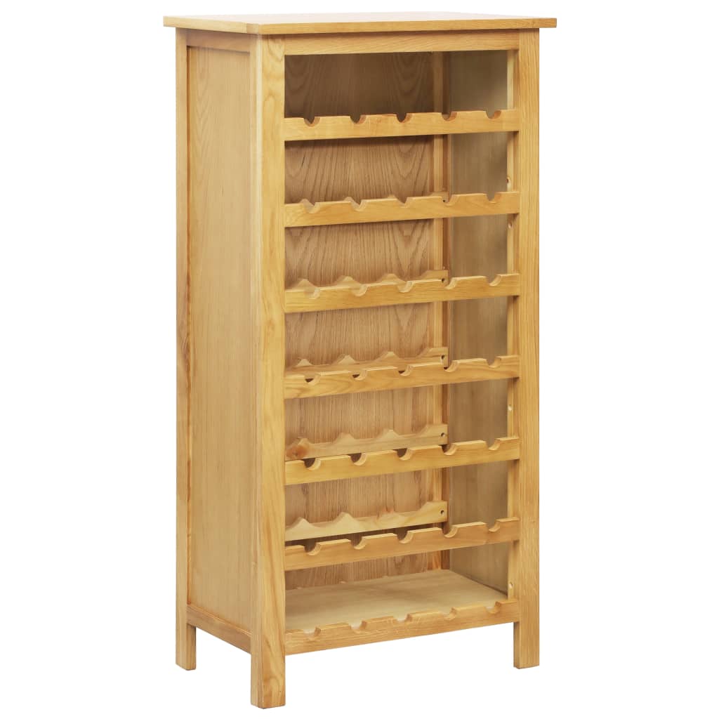 Κάβα Κρασιών 56 x 32 x 110 εκ. από Μασίφ Ξύλο Δρυός - PAKOBAZAAR