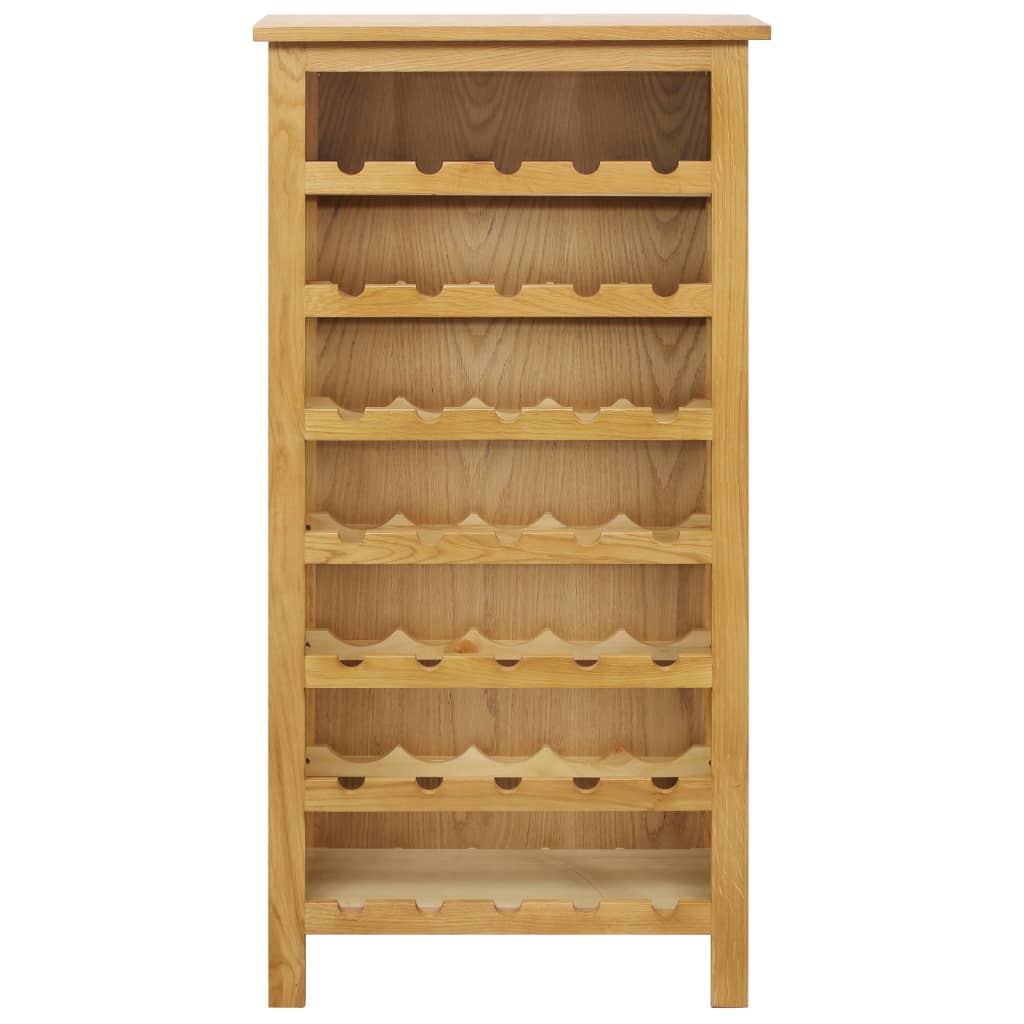 Κάβα Κρασιών 56 x 32 x 110 εκ. από Μασίφ Ξύλο Δρυός - PAKOBAZAAR