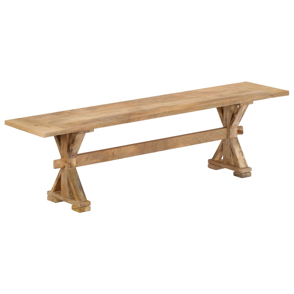 Πάγκος Χολ 160 x 35 x 45 εκ. από Μασίφ Ξύλο Μάνγκο
