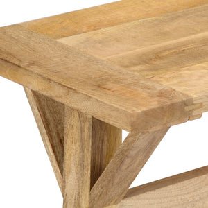 Πάγκος Χολ 160 x 35 x 45 εκ. από Μασίφ Ξύλο Μάνγκο