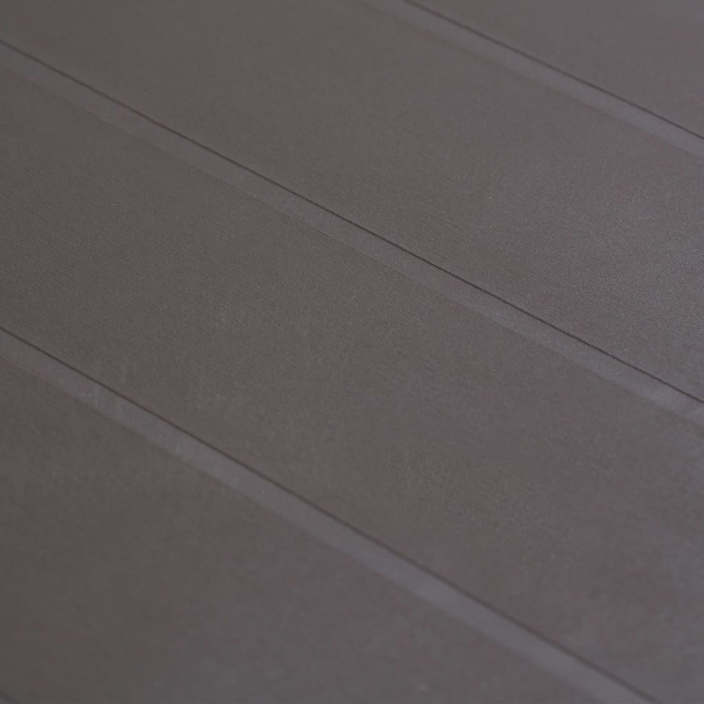 Τραπέζι Κήπου Καφέ με Εμφάνιση Ρατάν 150x90x72 εκ. Πλαστικό - Pakobazaar