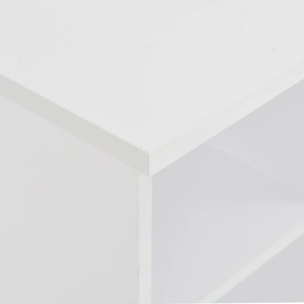 Τραπέζι Μπαρ Λευκό 60 x 60 x 110 εκ. - PAKOBAZAAR
