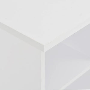Τραπέζι Μπαρ Λευκό 60 x 60 x 110 εκ. - PAKOBAZAAR