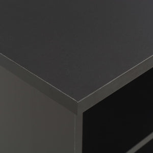 Τραπέζι Μπαρ Μαύρο 60 x 60 x 110 εκ. - PAKOBAZAAR
