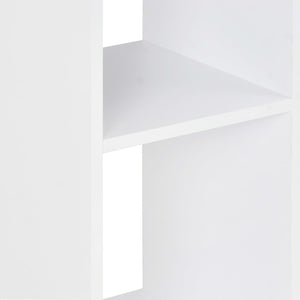 Τραπέζι Μπαρ Λευκό / Sonoma Δρυς 60 x 60 x 110 εκ. - PAKOBAZAAR