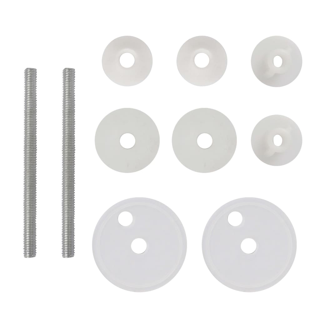 Καλύμματα Λεκάνης με Καπάκια 2 τεμ. Σχέδιο Βότσαλα από MDF - PAKOBAZAAR