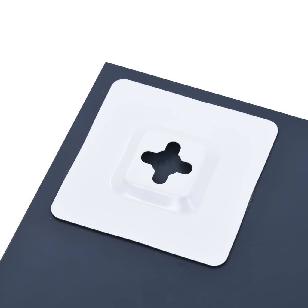 Καθρέφτης Τοίχου με Ράφι 50 x 50 εκ. από Ψημένο Γυαλί - PAKOBAZAAR