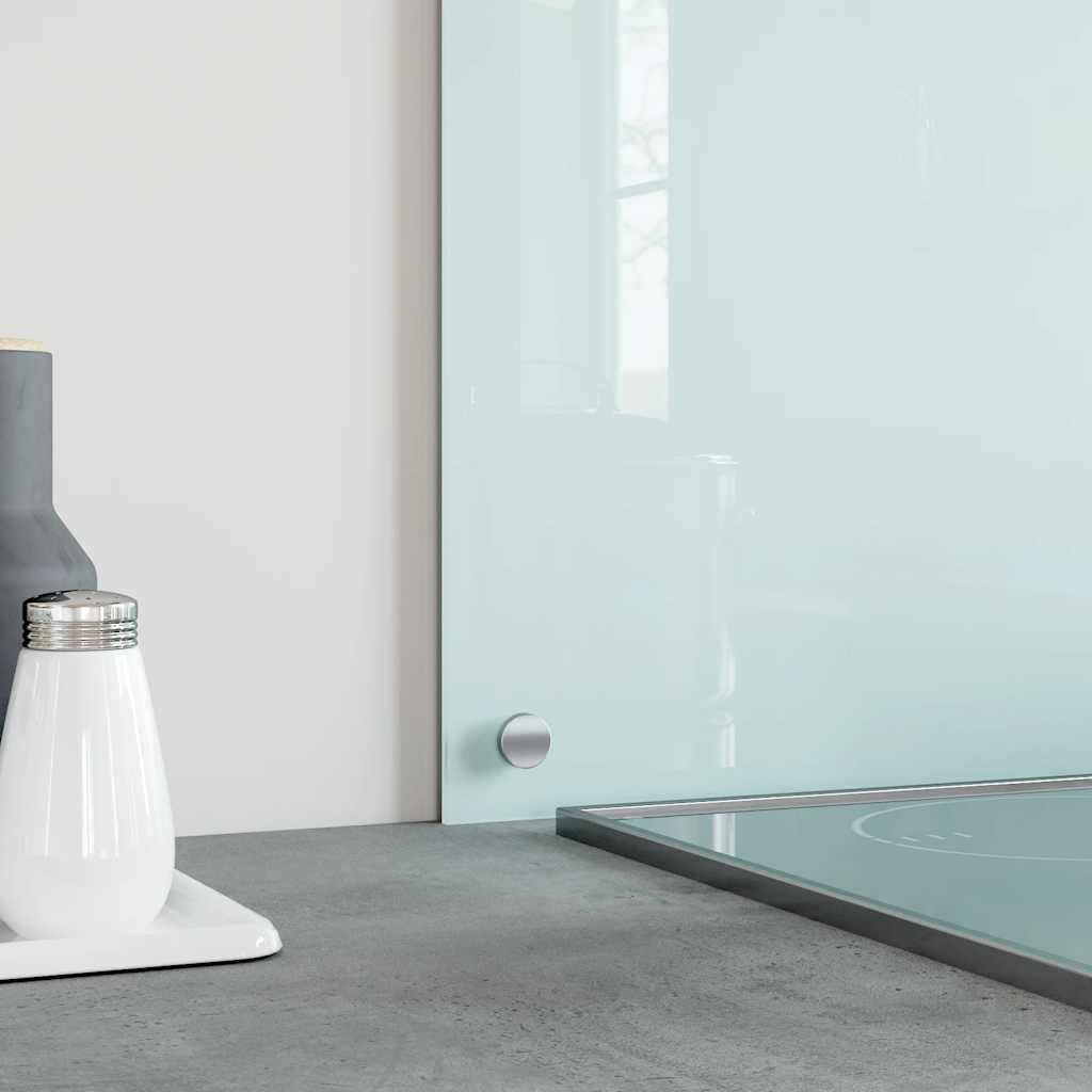 Πλάτη Κουζίνας Λευκή 70 x 60 εκ. από Ψημένο Γυαλί - PAKOBAZAAR