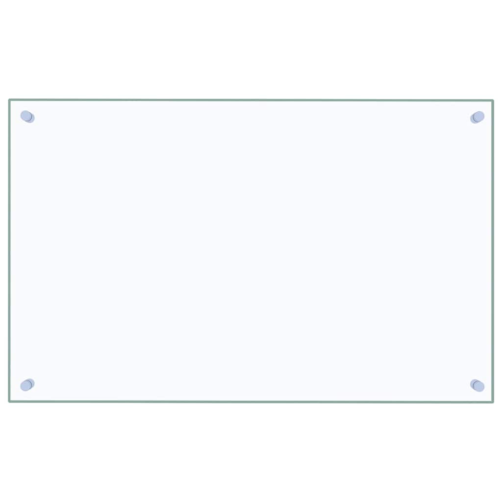 Πλάτη Κουζίνας Διαφανής 80 x 50 εκ. από Ψημένο Γυαλί - PAKOBAZAAR