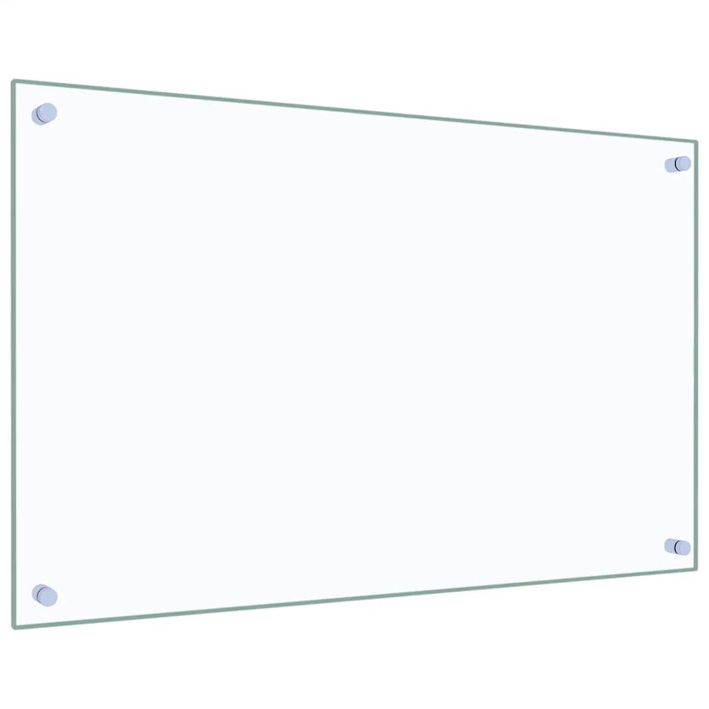 Πλάτη Κουζίνας Διαφανής 80 x 50 εκ. από Ψημένο Γυαλί - PAKOBAZAAR