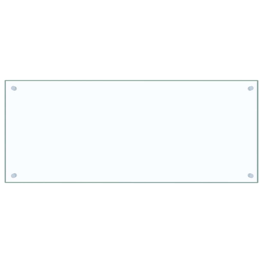 Πλάτη Κουζίνας Διαφανής 100 x 40 εκ. από Ψημένο Γυαλί - PAKOBAZAAR