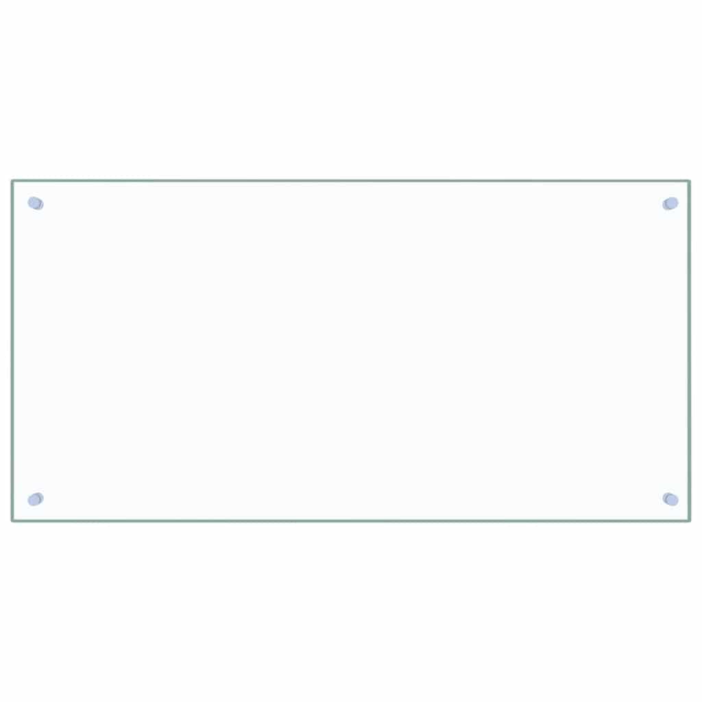 Πλάτη Κουζίνας Διαφανής 100 x 50 εκ. από Ψημένο Γυαλί - PAKOBAZAAR