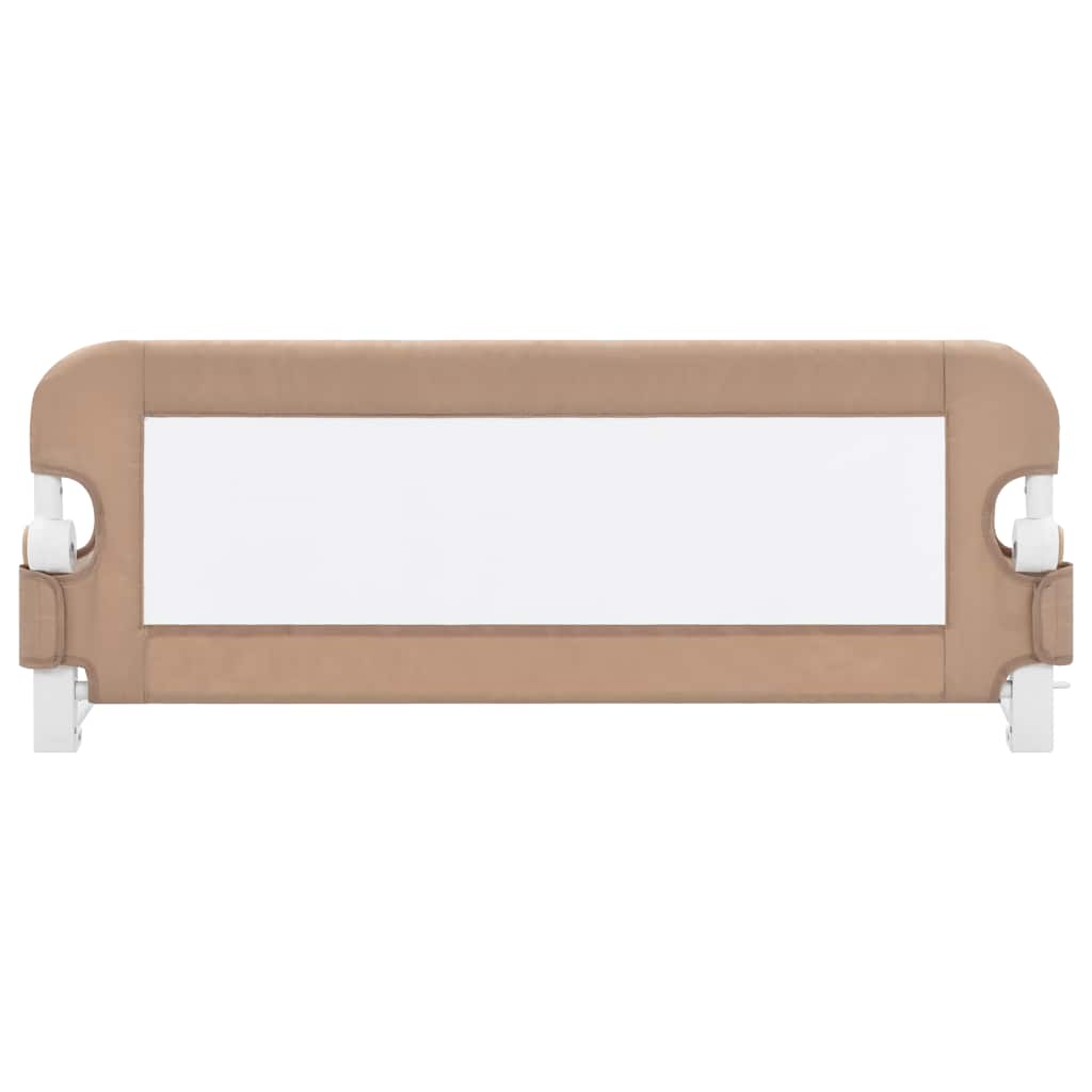 Μπάρα Κρεβατιού Προστατευτική Χρώμα Taupe 102x42 εκ Πολυεστέρας - Pakobazaar