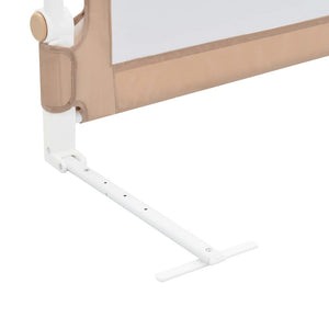 Μπάρα Κρεβατιού Προστατευτική Χρώμα Taupe 120x42 εκ Πολυεστέρας - Pakobazaar