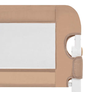 Μπάρα Κρεβατιού Προστατευτική Χρώμα Taupe 180x42 εκ Πολυεστέρας - Pakobazaar
