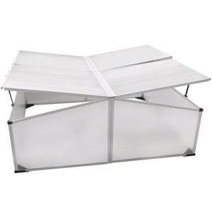 Χαμηλό Θερμοκήπιο 4 Πορτάκια 108x41x110 cm - Pakobazaar