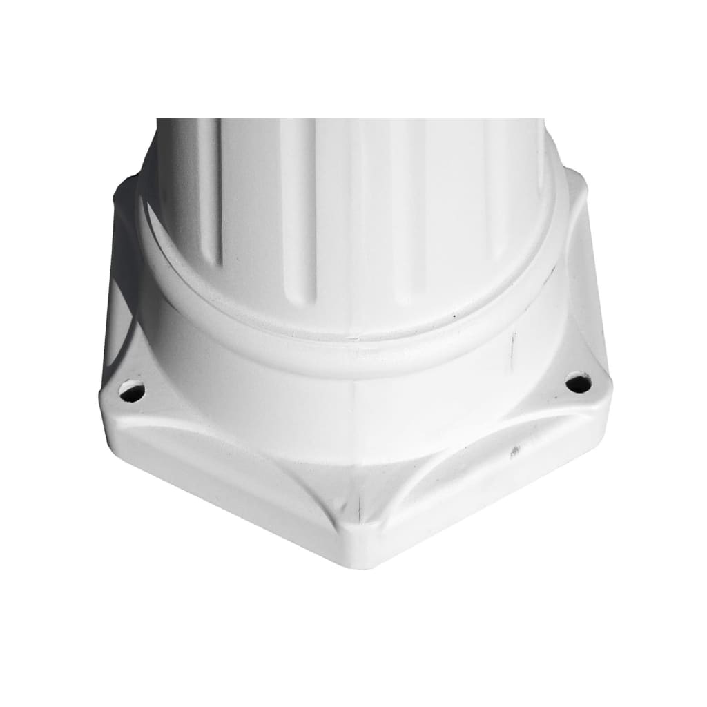 Brighton Στύλος Φωτισμού Κήπου 3φωτος Λευκός 215 cm - Pakobazaar