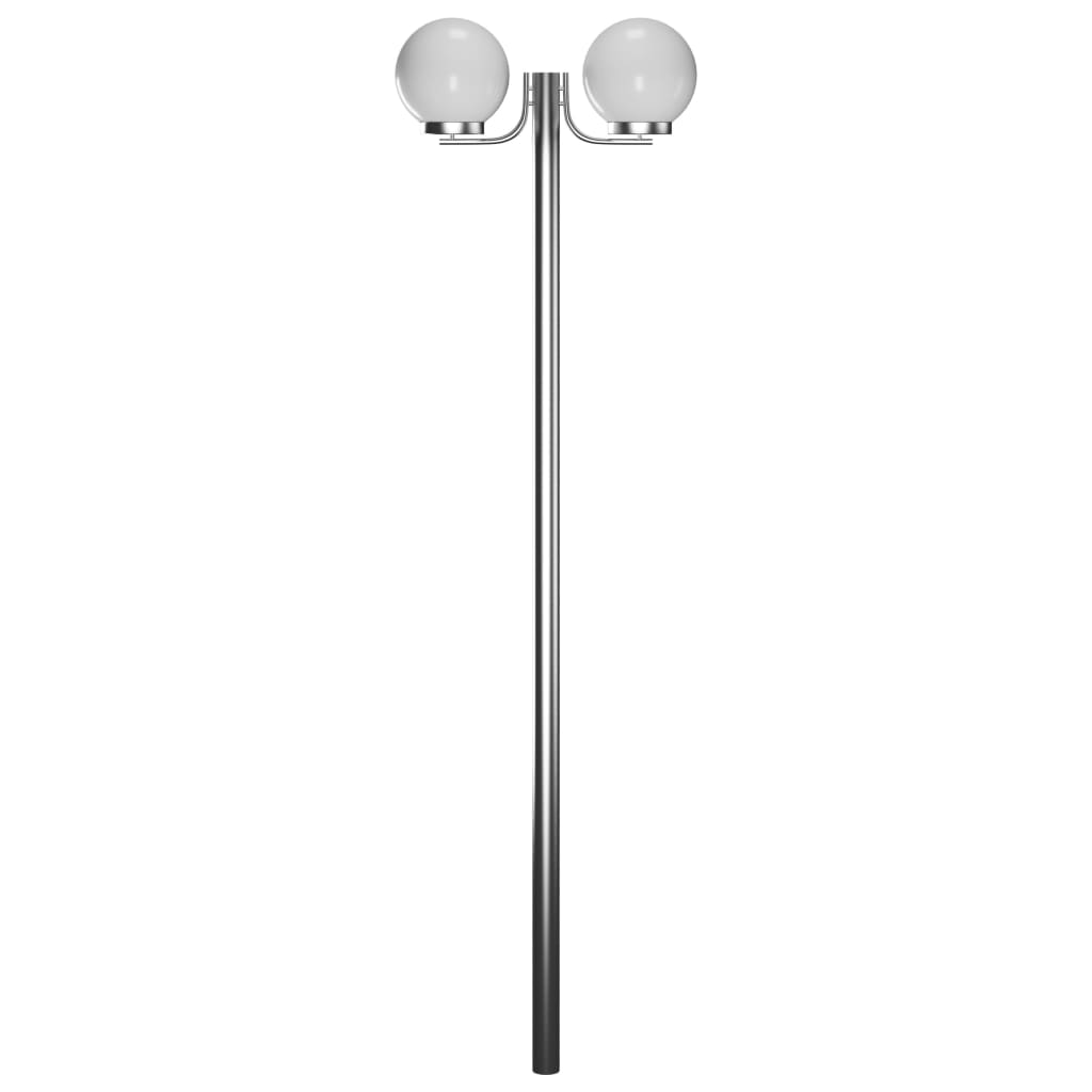 Στύλος Φωτισμού Κήπου 2φωτος 220 εκ. - Pakobazaar