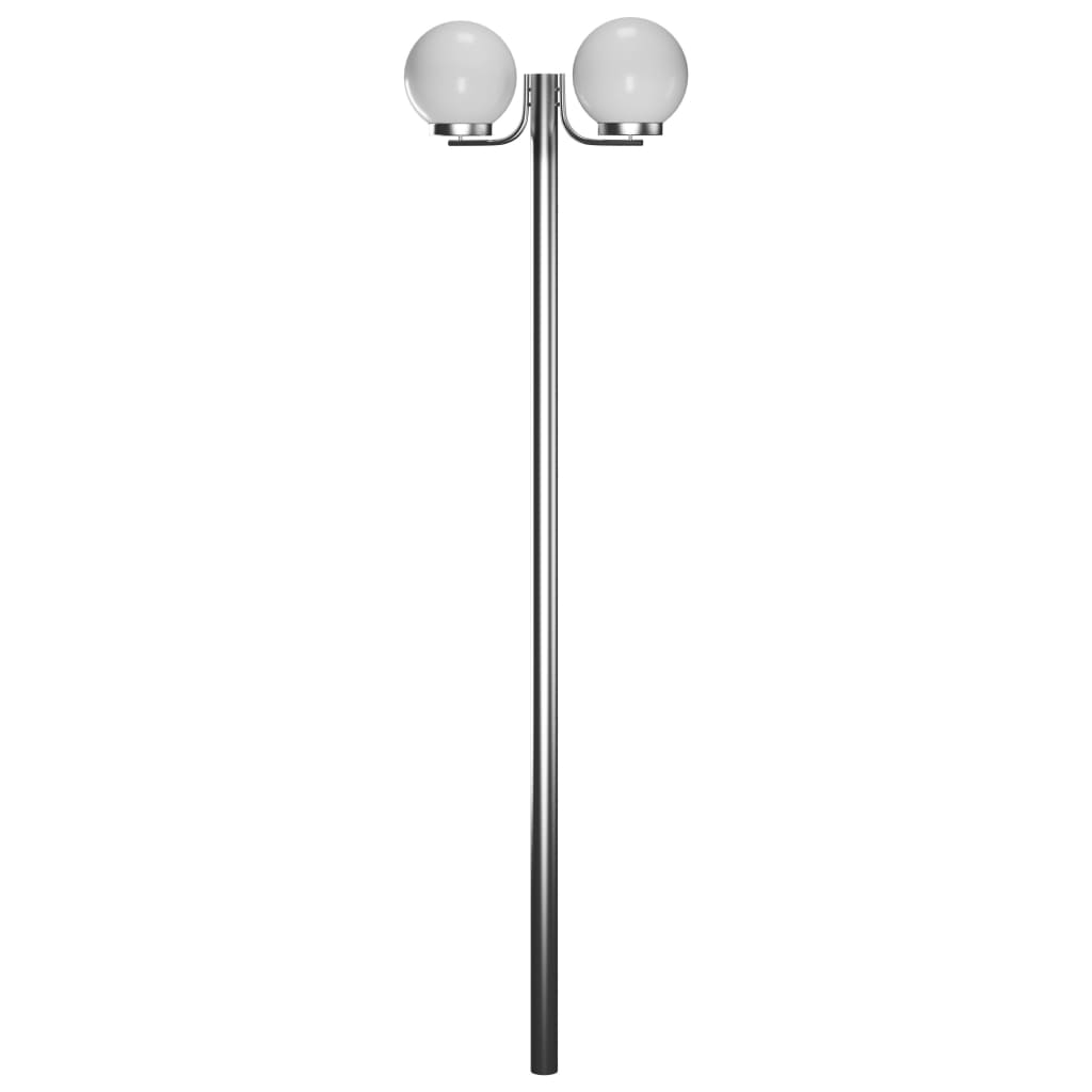 Στύλος Φωτισμού Κήπου 2φωτος 220 εκ. - Pakobazaar