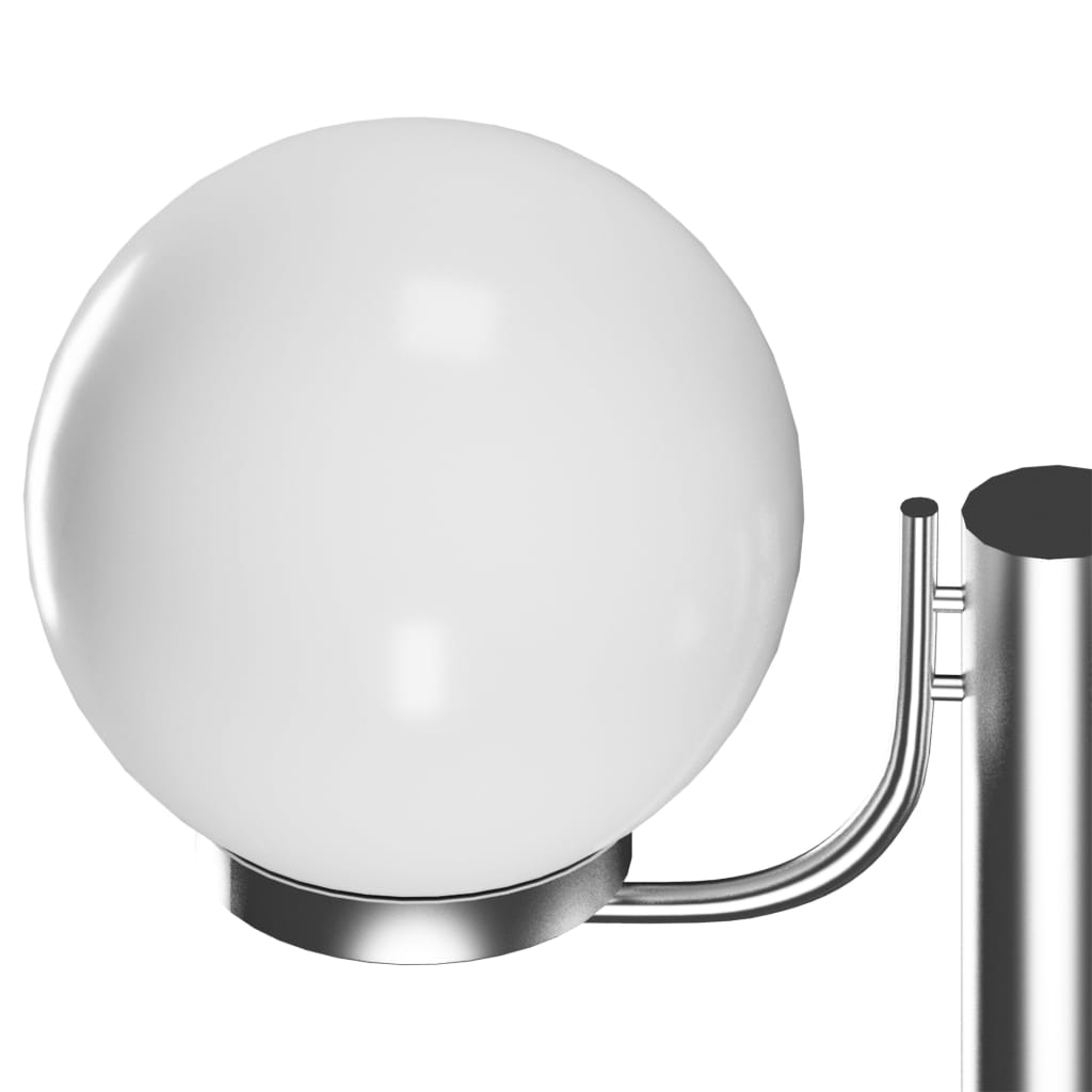 Στύλος Φωτισμού Κήπου 2φωτος 220 εκ. - Pakobazaar