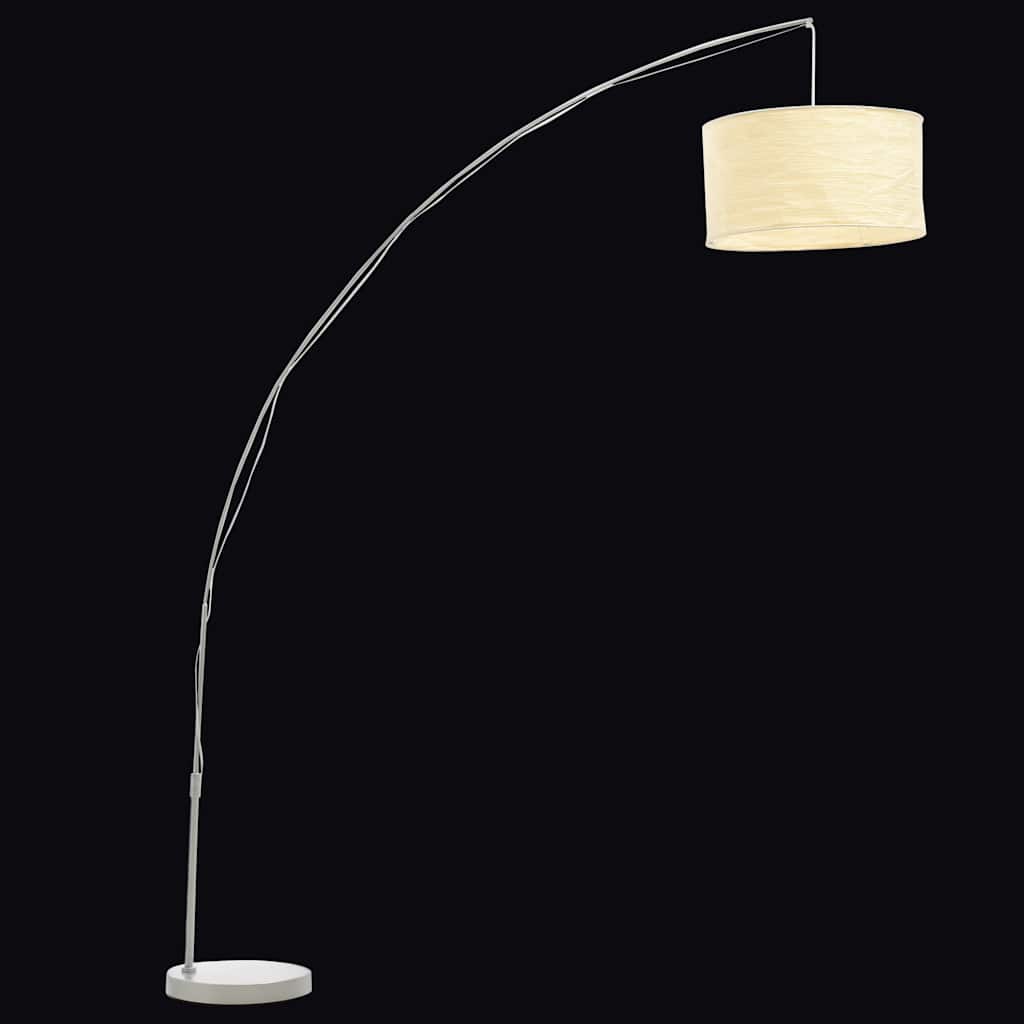 Επιδαπέδιο Φωτιστικό Ρυθμιζόμενο Τόξο 192cm Κρεμ - Pakobazaar