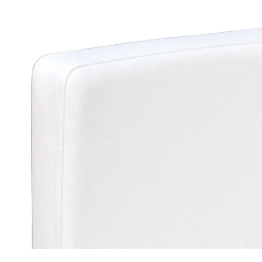 Καρέκλες Τραπεζαρίας 2 τεμ. Λευκές από Συνθετικό Δέρμα - Pakobazaar