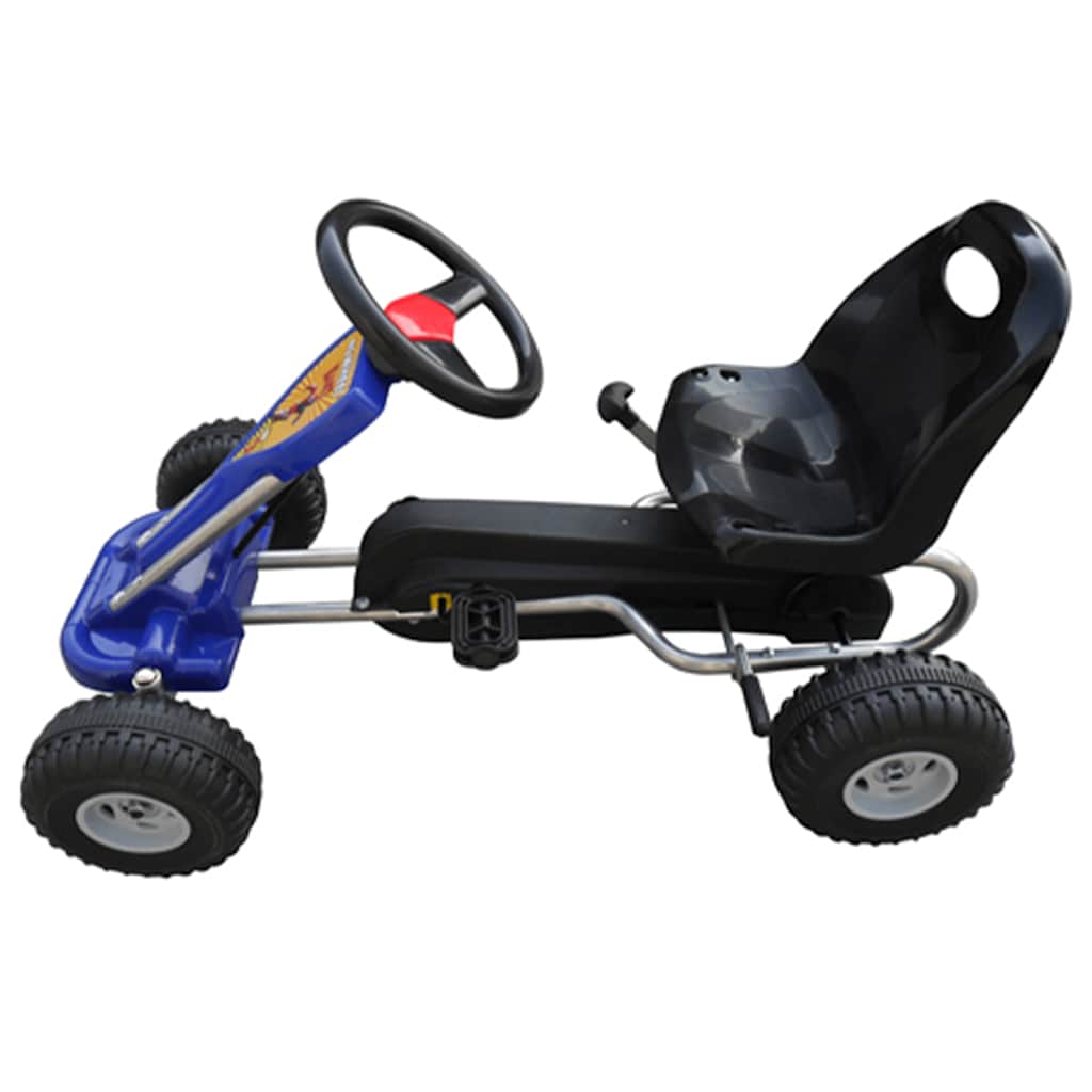 Go Kart με Πετάλια Μπλε - Pakobazaar