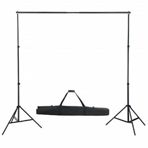 Σετ Studio: Σύστημα Φόντου Πράσινο 600 x 300 εκ. & Φωτισμός