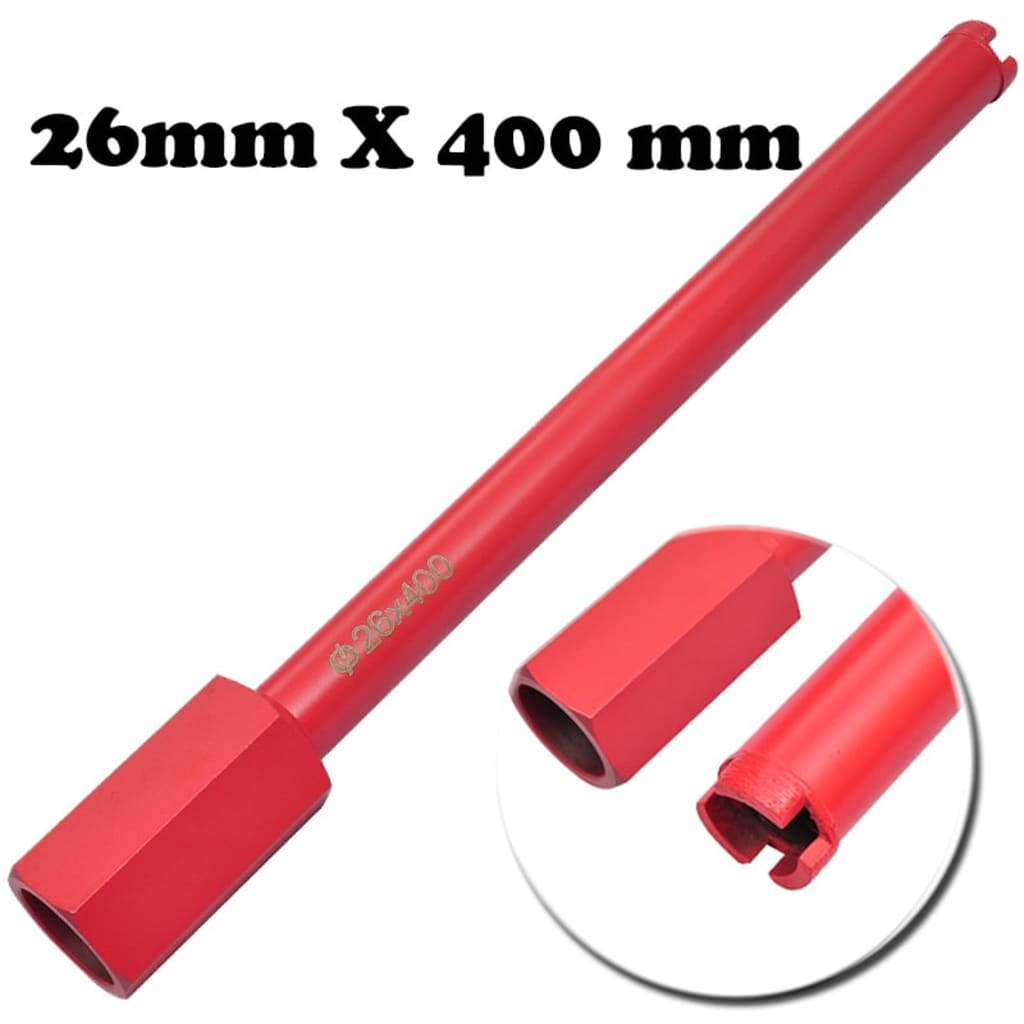 Διαμαντοτρύπανο Υγρής και Ξηρής Κοπής 26 mm x 400 mm - PAKOBAZAAR