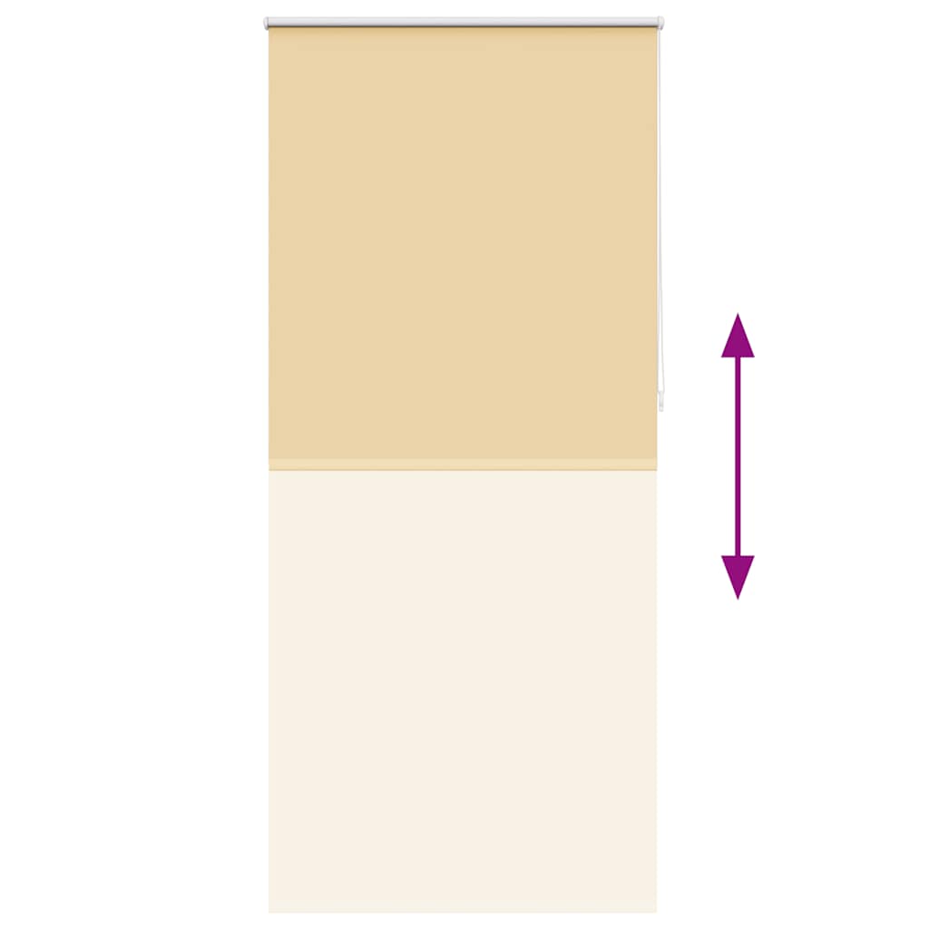 Ρόλερ συσκότισης 104,4 x 230 εκ. Πλάτος Υφάσματος 100 εκ. μπεζ - PAKOBAZAAR