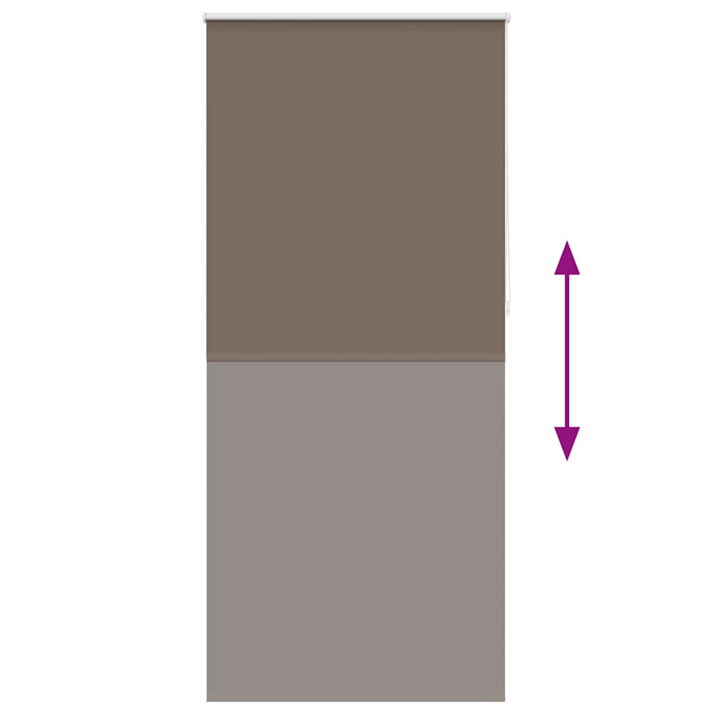 Ρόλερ συσκότισης 124,4 x 230 εκ. Πλάτος υφάσματος 120 εκ. καφέ - PAKOBAZAAR