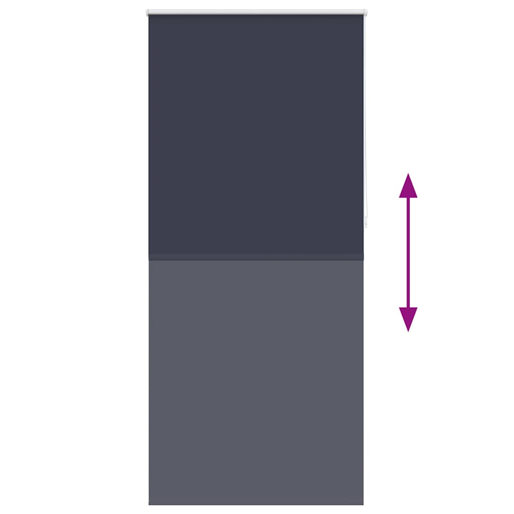 Ρόλερ συσκότισης 124,4 x 230 εκ. Πλάτος υφάσματος 120 εκ. σε μπλε χρώμα - PAKOBAZAAR