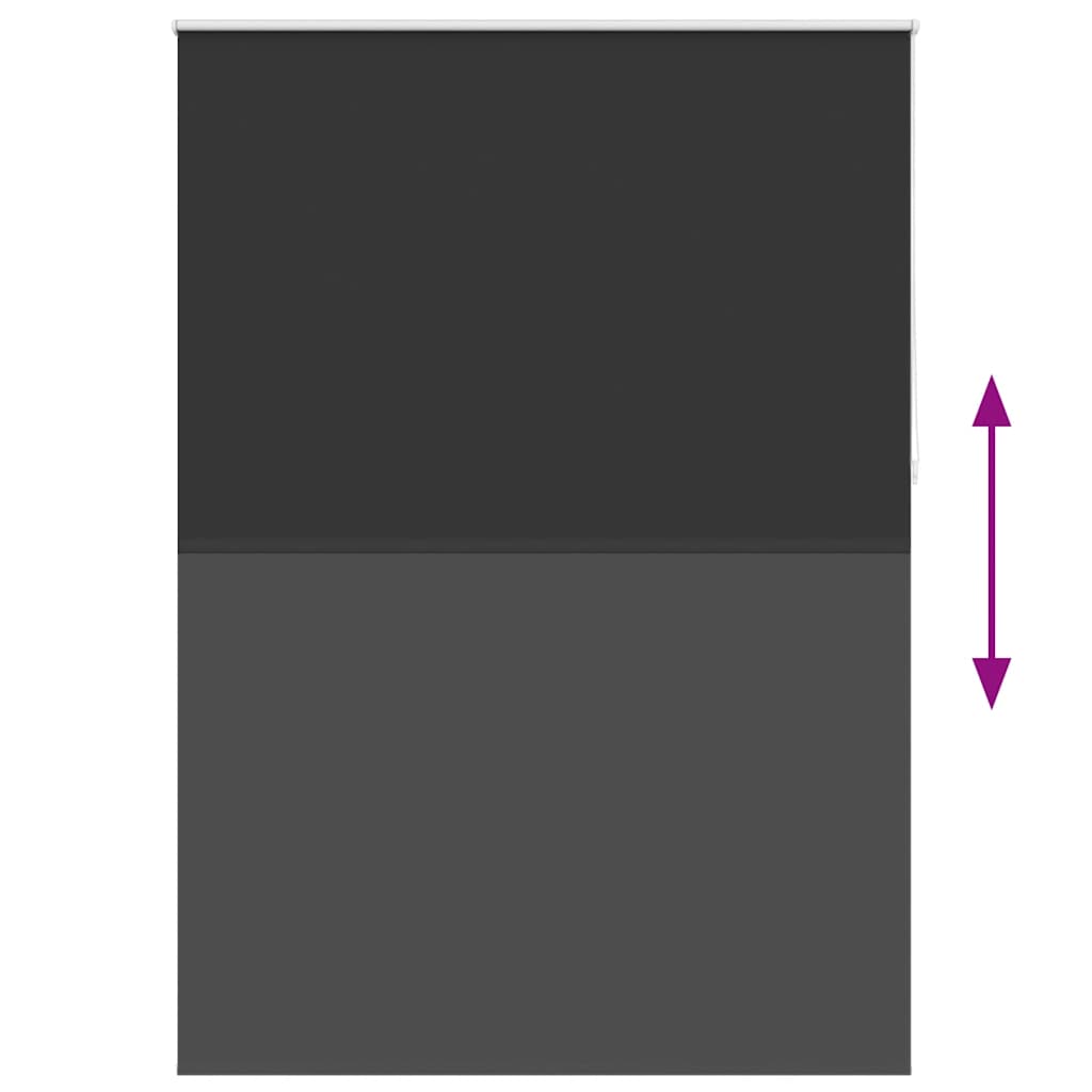 Ρόλερ συσκότισης 164,4 x 230 εκ. Πλάτος υφάσματος 160 εκ. μαύρο - PAKOBAZAAR