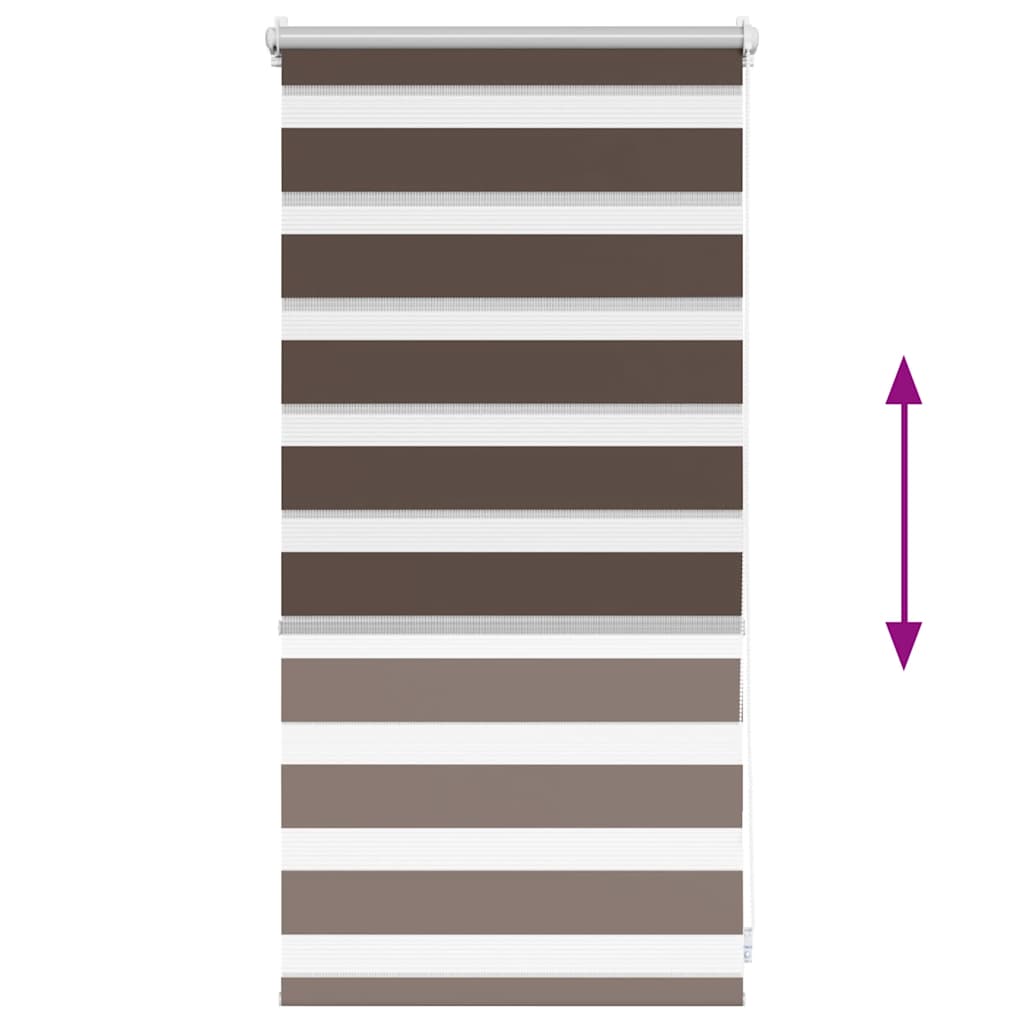Στόρι Ζέβρα 40,9 x 100 εκ. Πλάτος Υφάσματος 36,7 εκ. Καφέ - PAKOBAZAAR